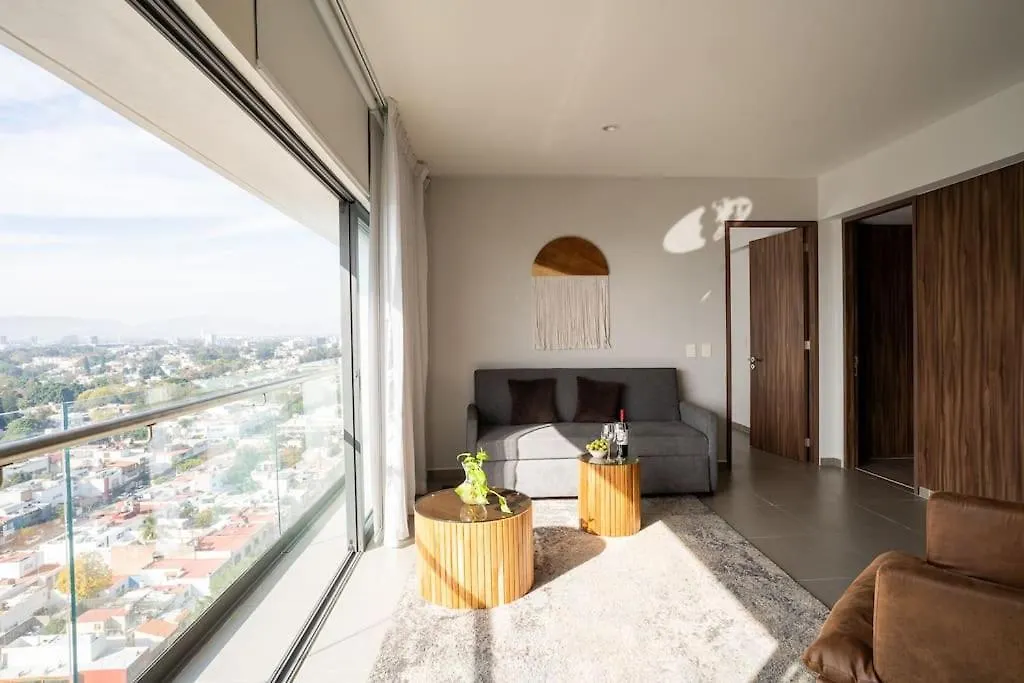 Moderno Departamento, Vista Panoramica A La Ciudad Lejlighed Guadalajara